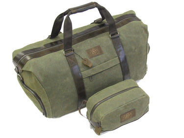 Auburn Tigers Waxed Canvas Weekender Bag