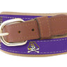 East Carolina Pirates Ribbon Belts ECU-BTR4PR-BUF