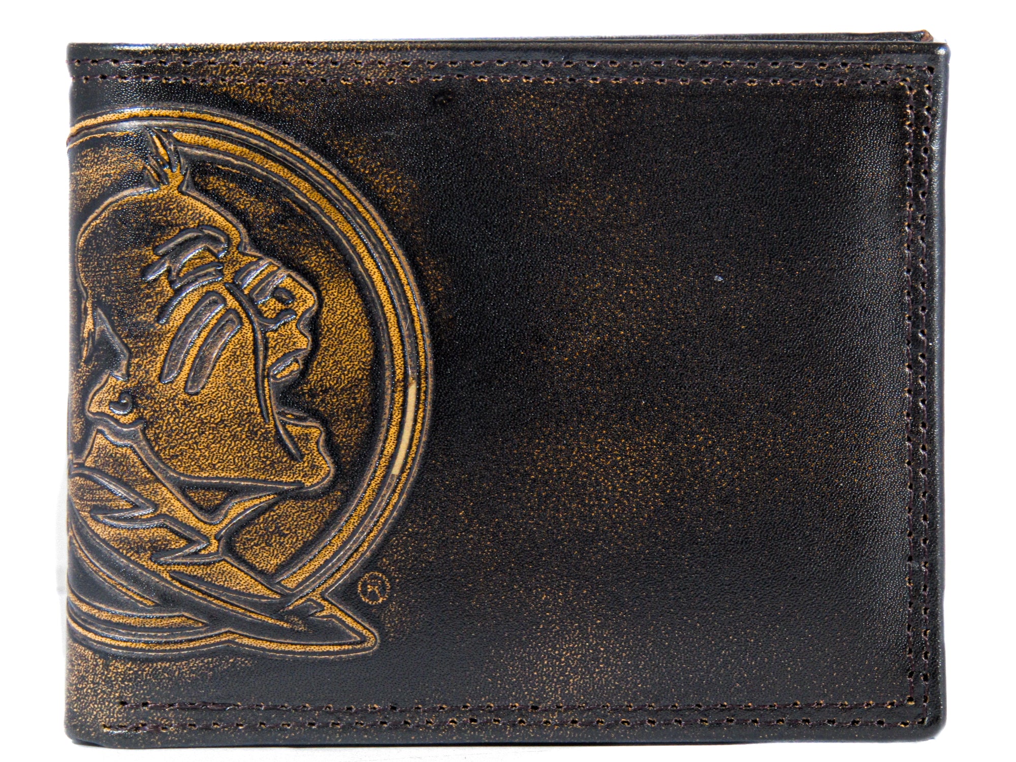 Florida State Seminoles Burnished Leather Bifold Wallet