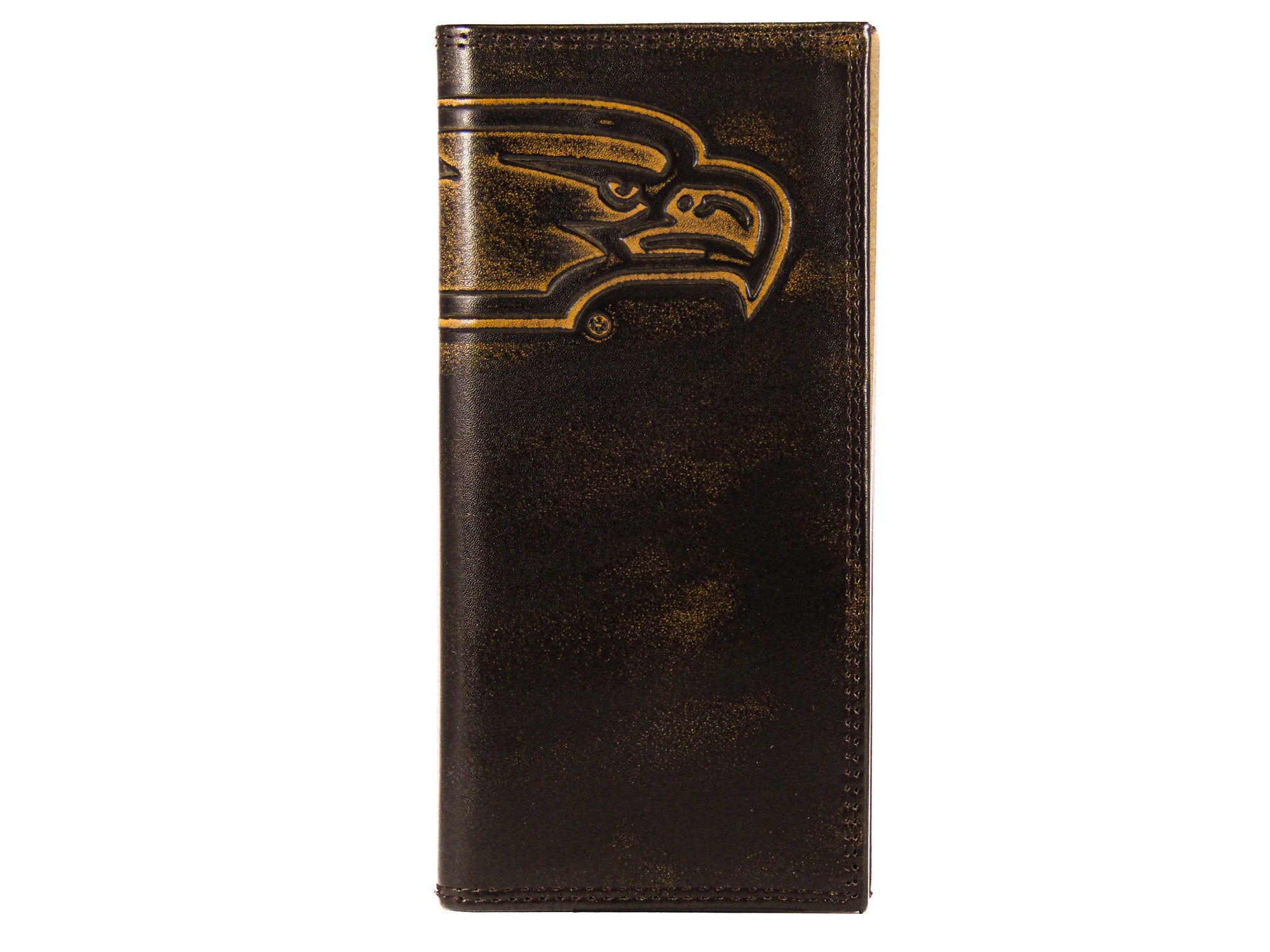 Georgia Southern Eagles Burnished Leather Secretary Wallet