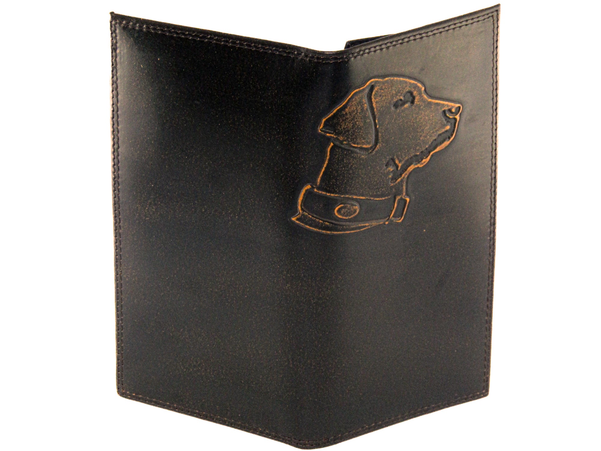 Lab Burnished Leather Secretary Wallet