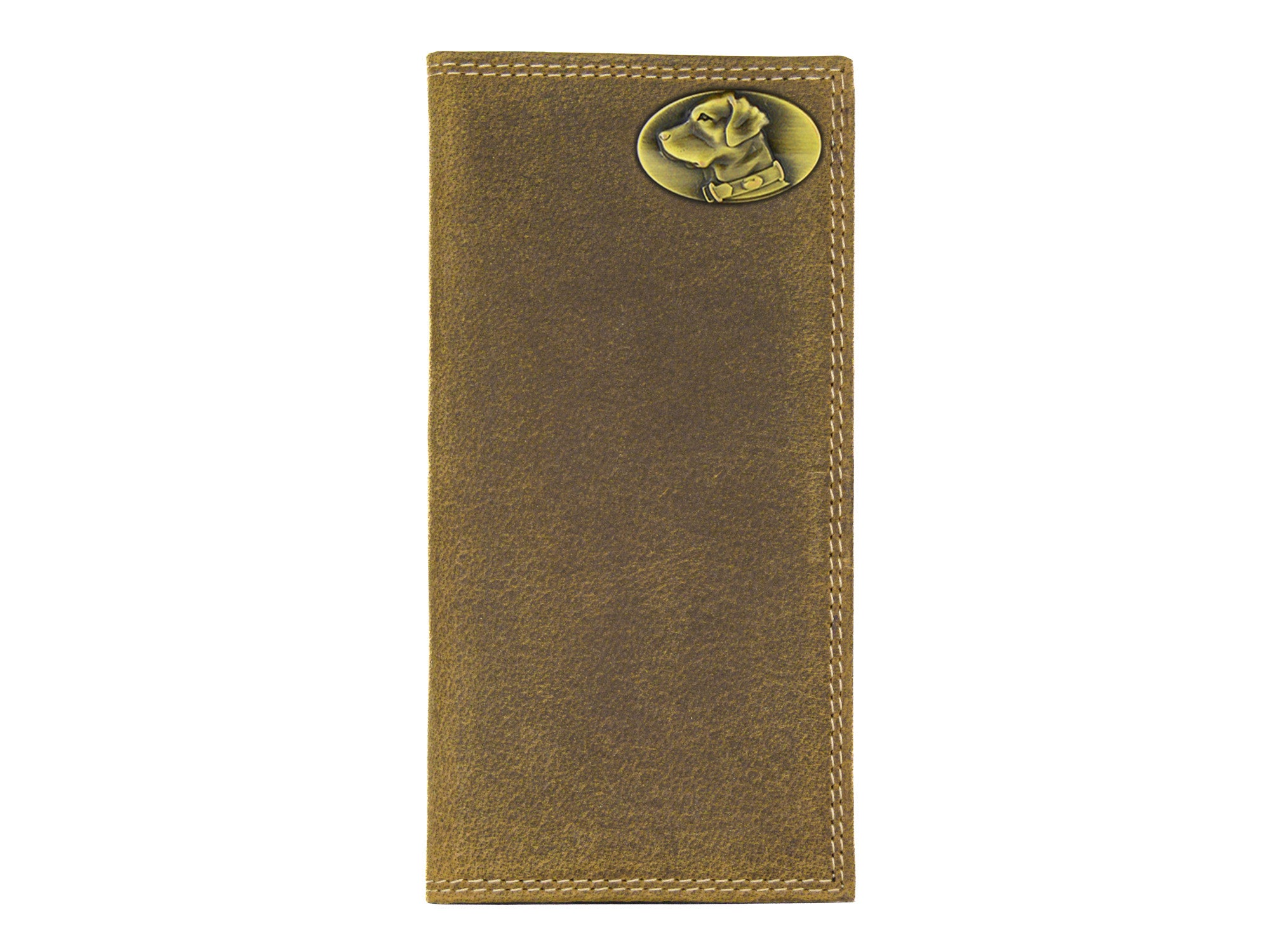 Lab Vintage Tan Leather Secretary Wallet