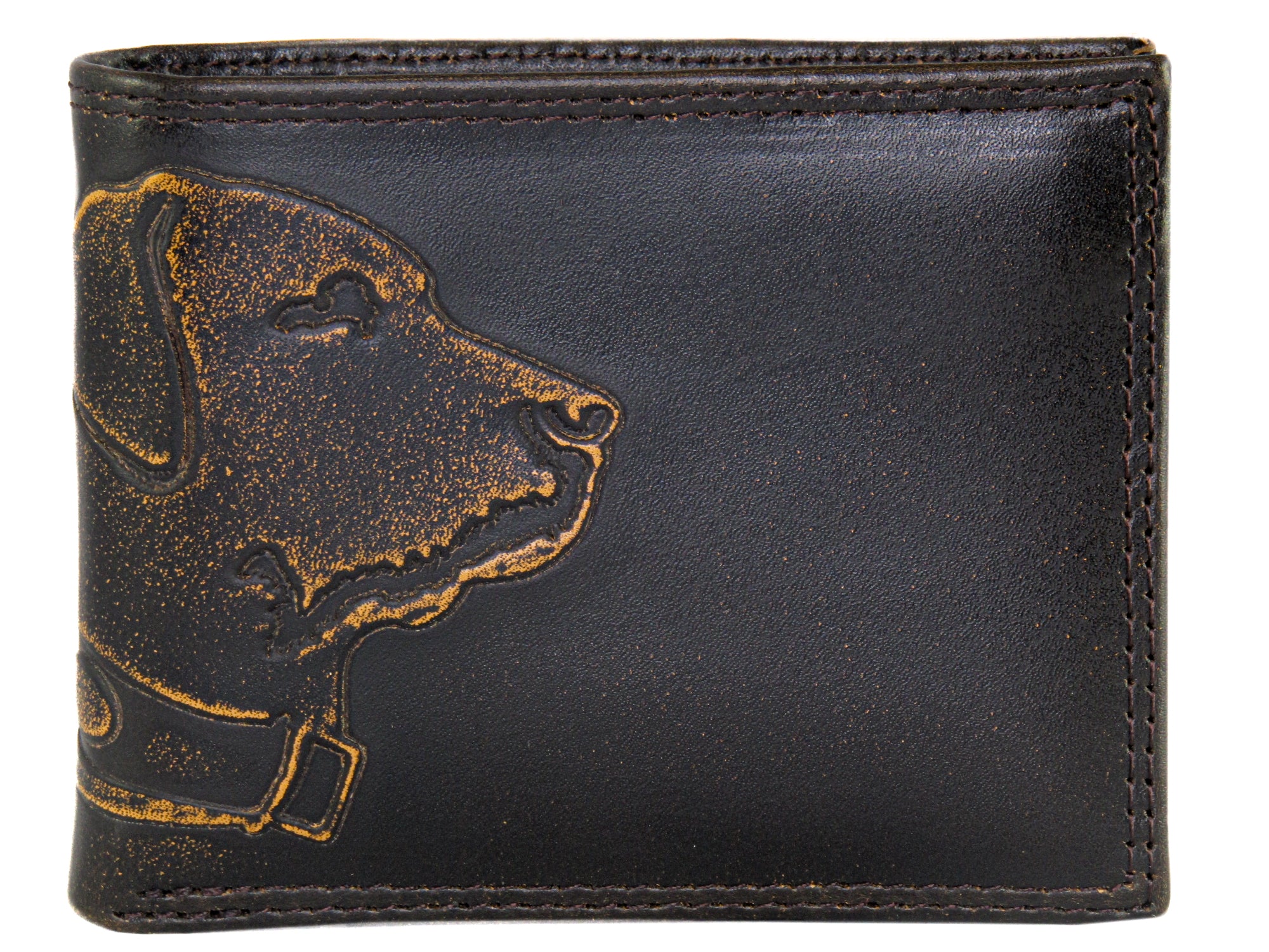 Lab Burnished Leather Bifold Wallet