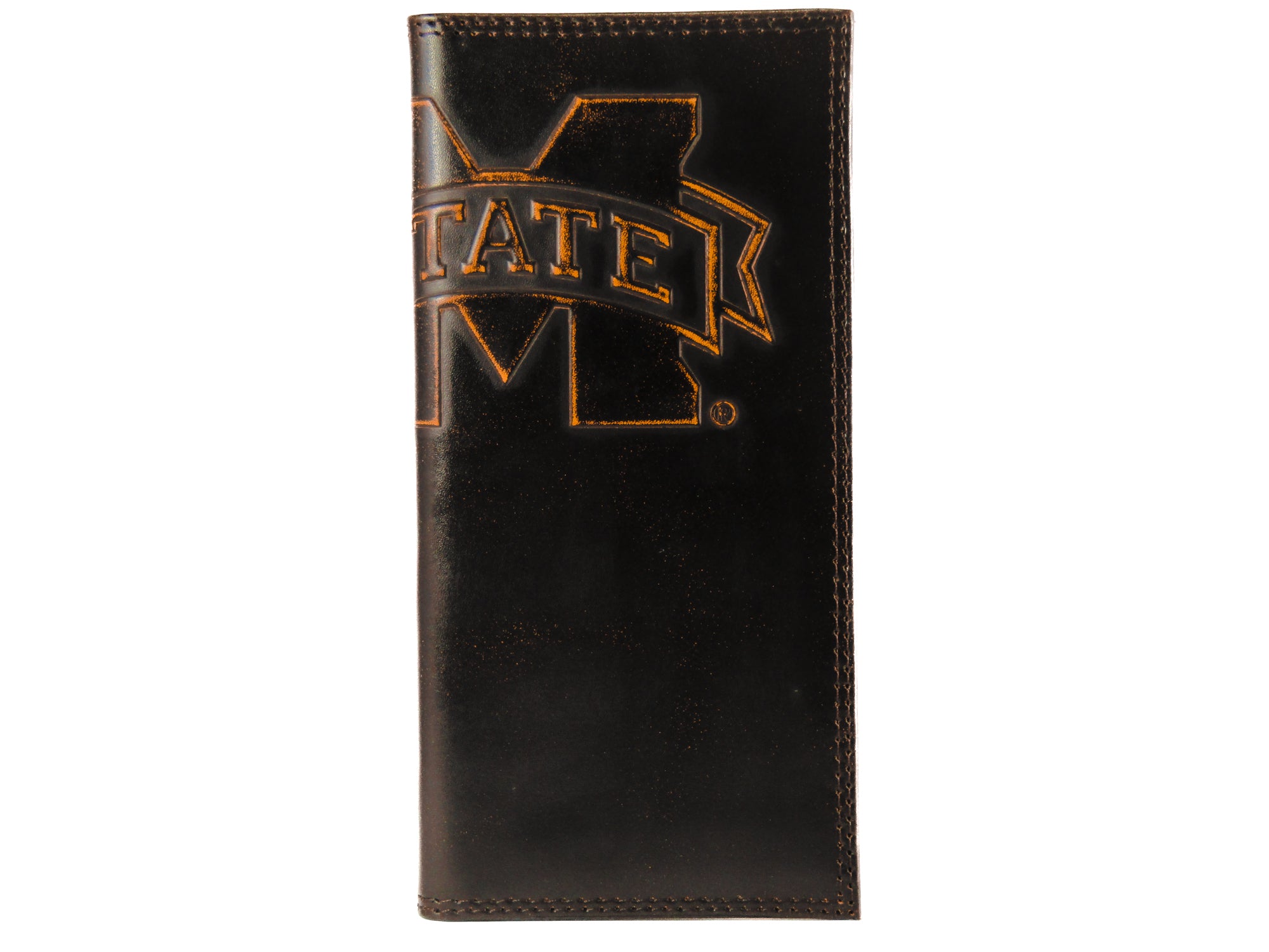 Mississippi State Bulldogs Burnished Leather Secretary Wallet