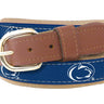 Penn State Nittany Lions Ribbon Belts PSU-BTR4NV-BUF