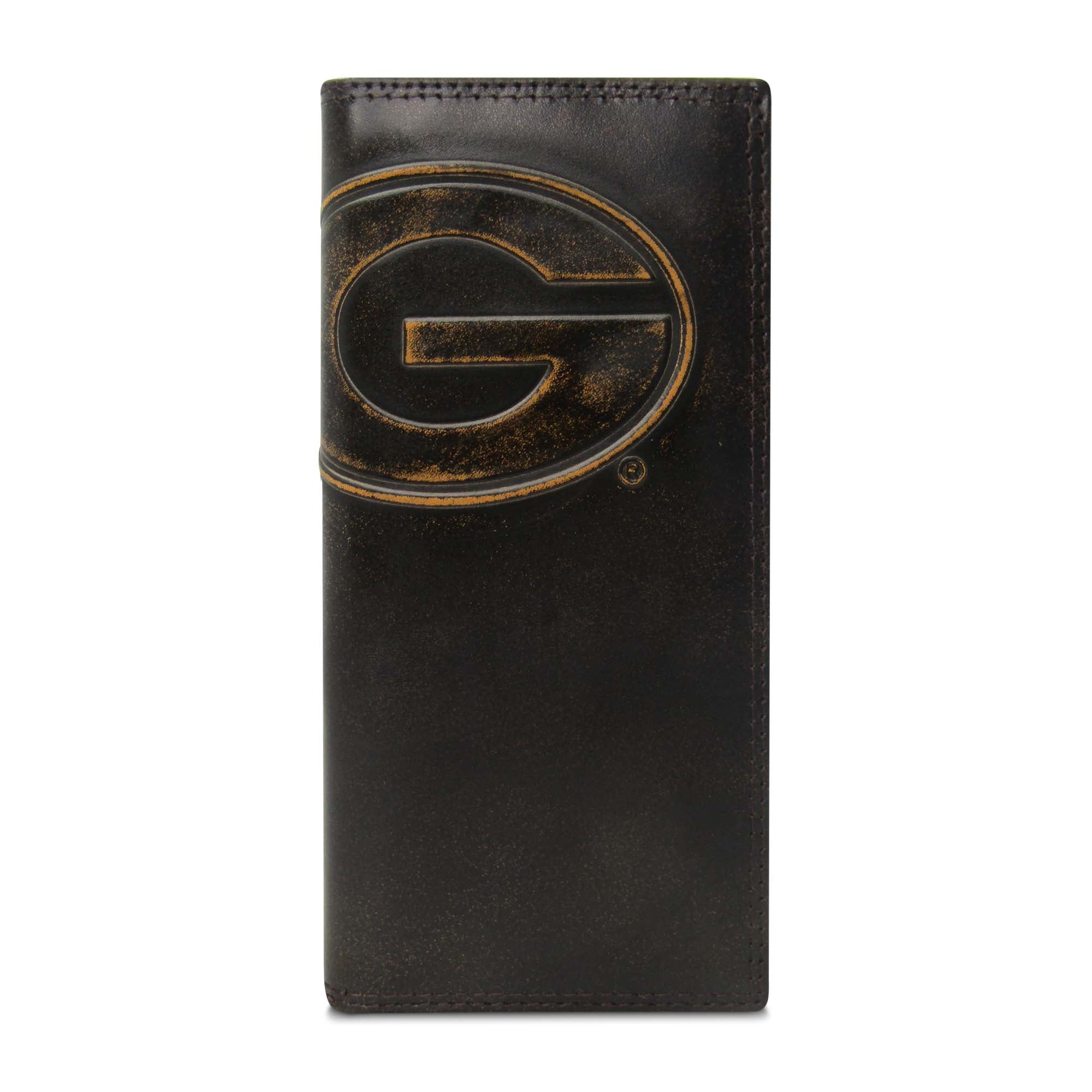 Georgia Bulldogs Burnished Leather Secretary Wallet