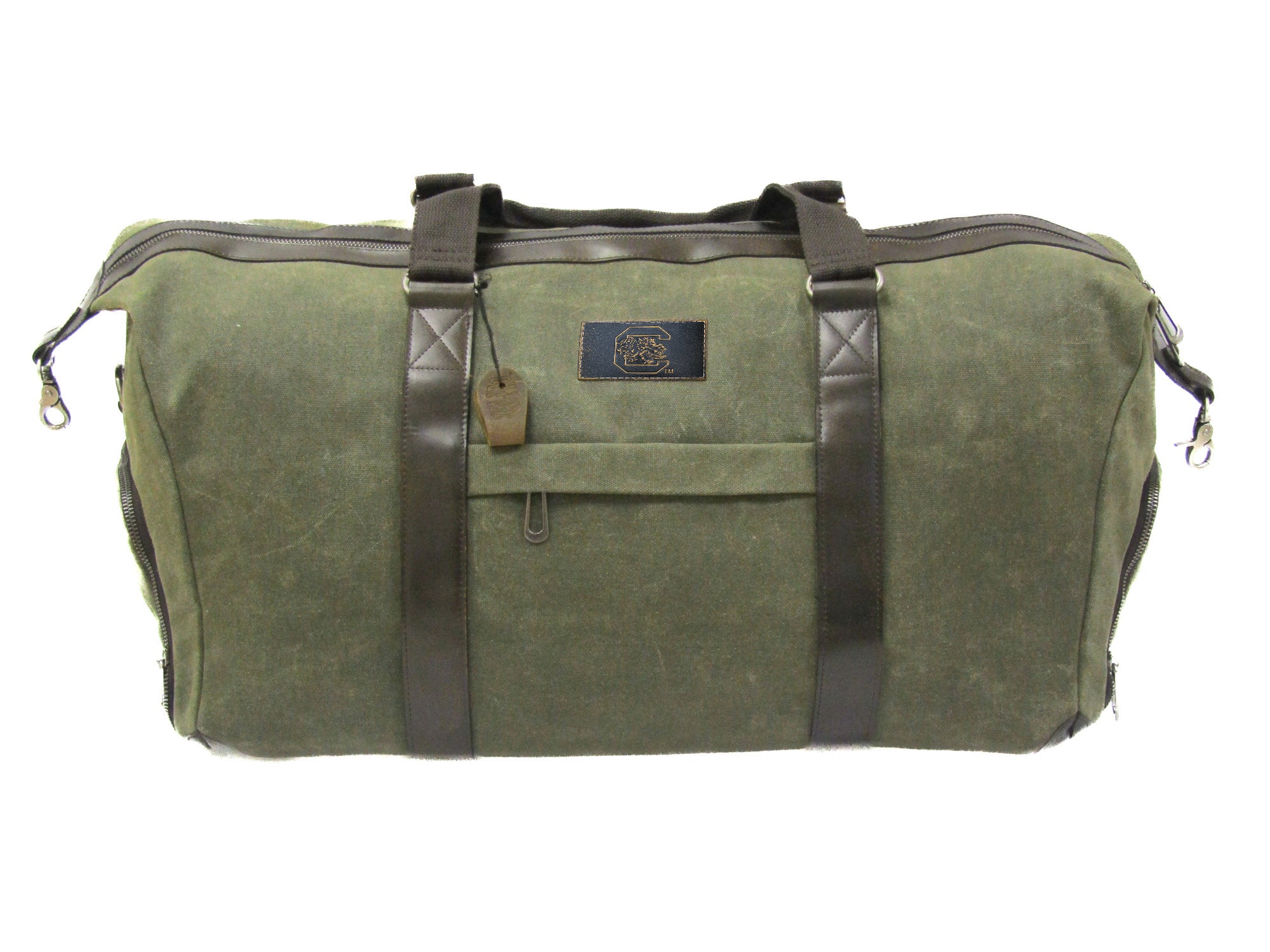 South Carolina Gamecocks Waxed Canvas Weekender Bag