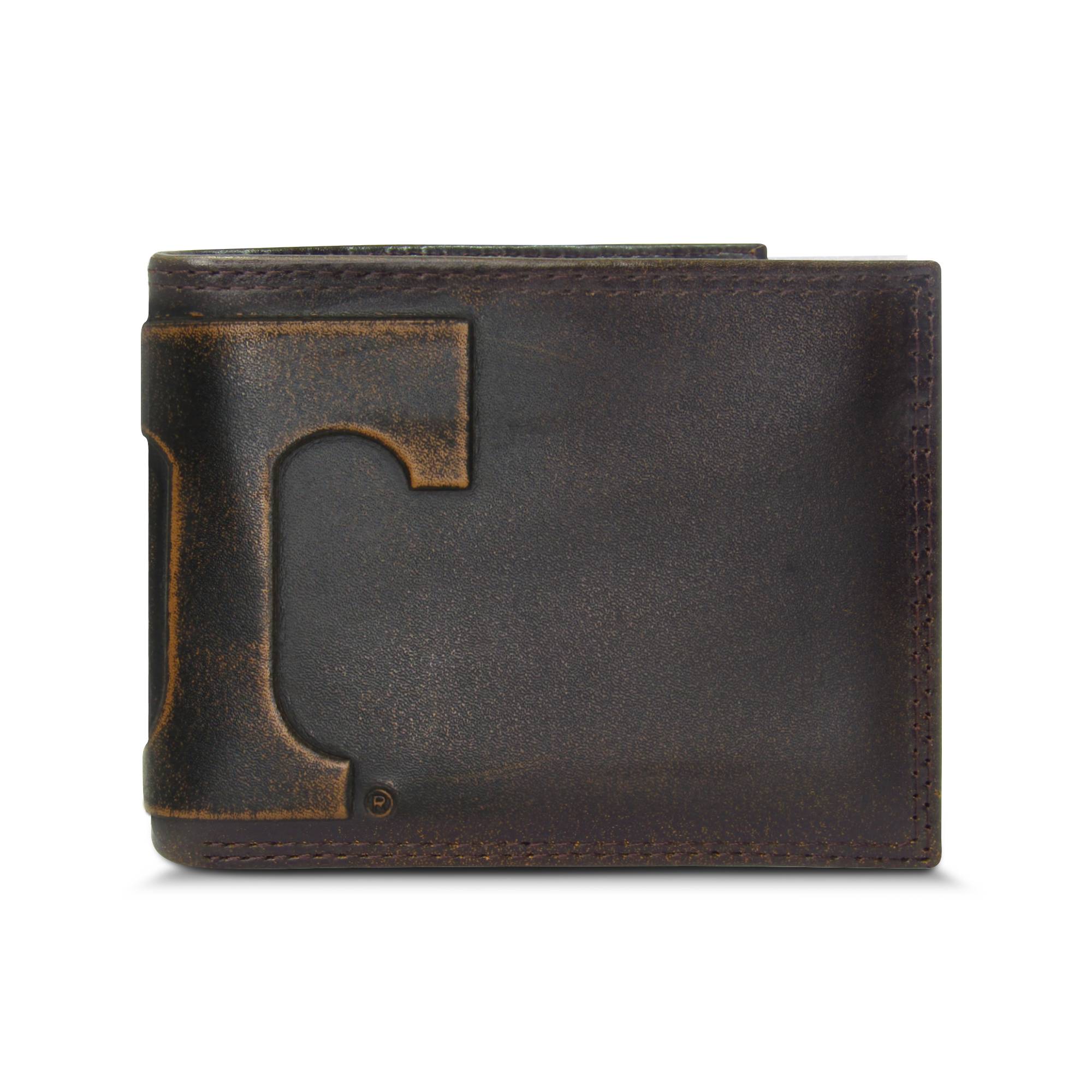 Tennessee Vols Burnished Leather Bifold Wallet