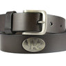 Kentucky Wildcats Brown Leather Metal Concho Belt