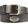 USC Gamecocks Crimson Tide Brown Leather Metal Concho Belt