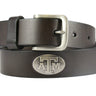 Texas A&M Aggies Brown Leather Metal Concho Belt