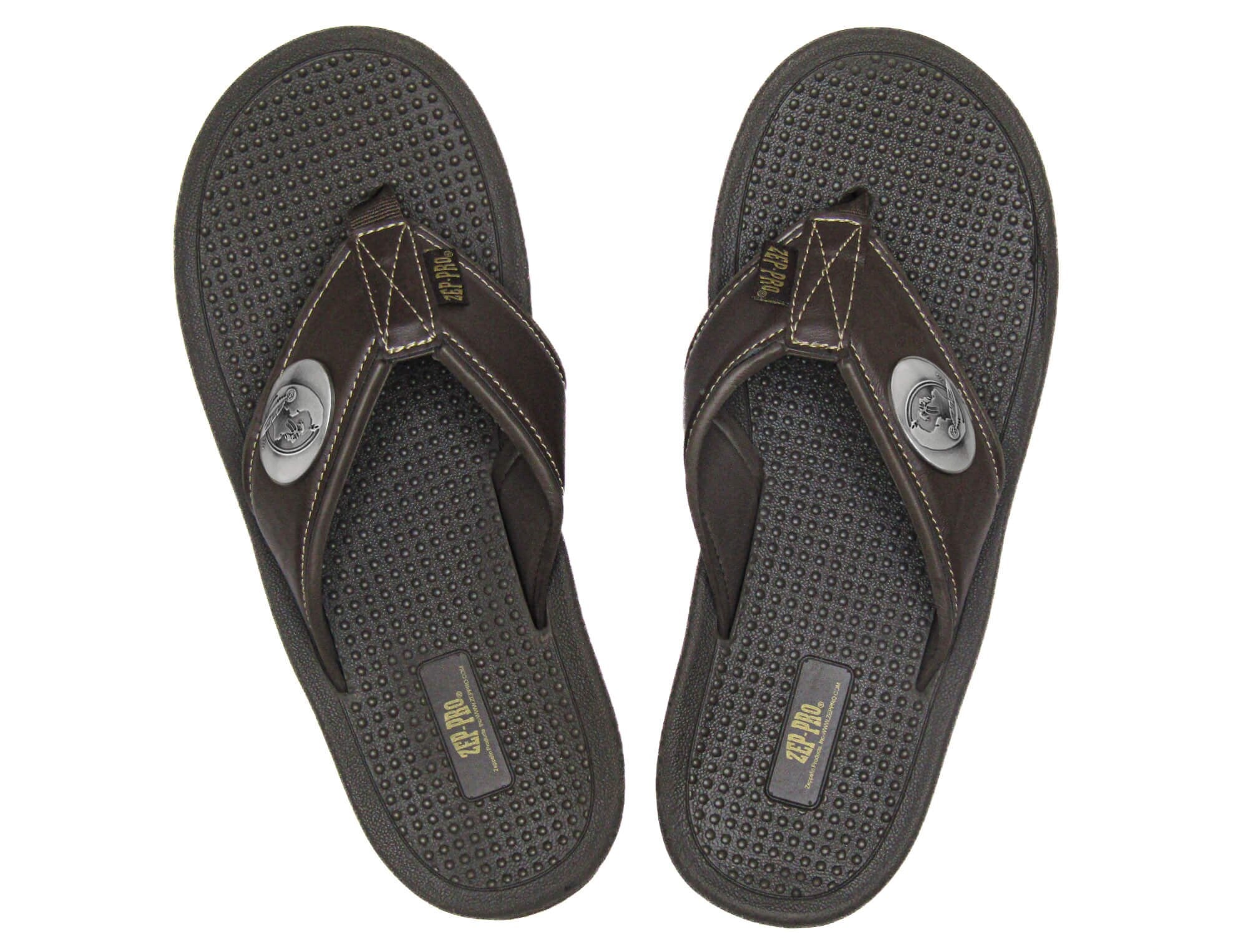 FSU Seminoles Brown Flip Flop Pair