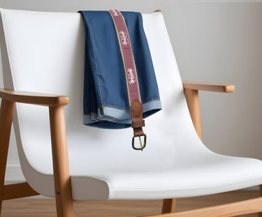 Mississippi State Bulldogs Woven Ribbon Belt Chair