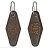 Texas A&M Aggies Vintage Burnished Leather Key Fob