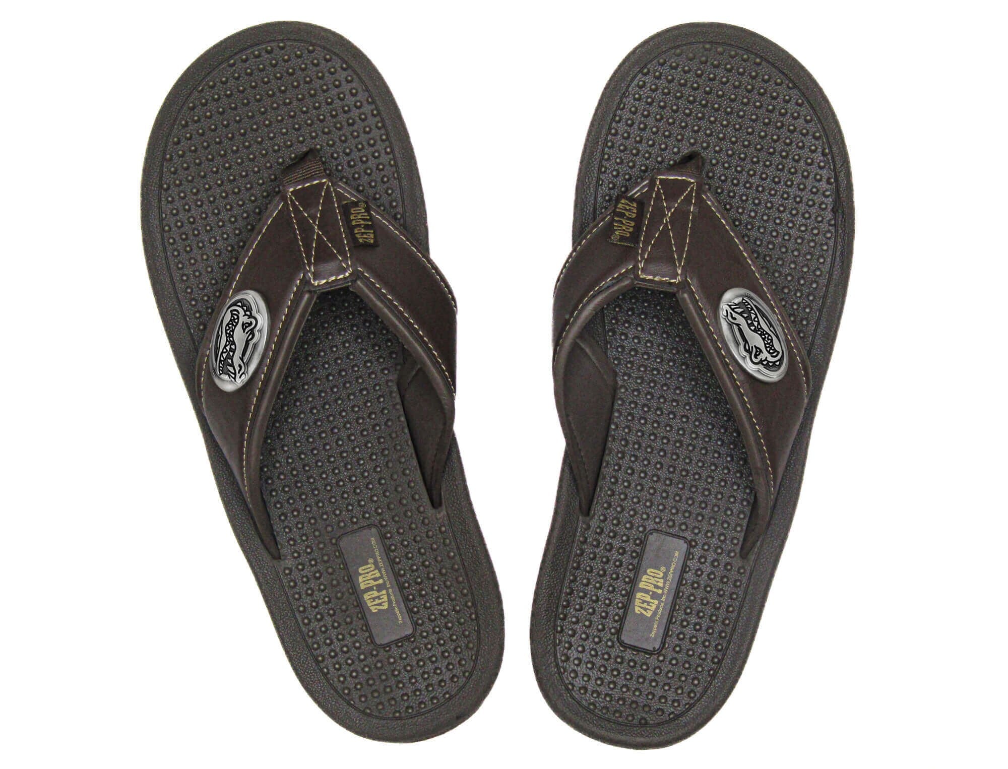 Florida Gators Men's Collegiate Brown Flip Flop – Zep-Pro Shop