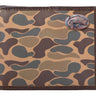 Bass Old School Camo bifold wallet brown tan