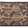 Buck Old School Camo bifold wallet brown tan