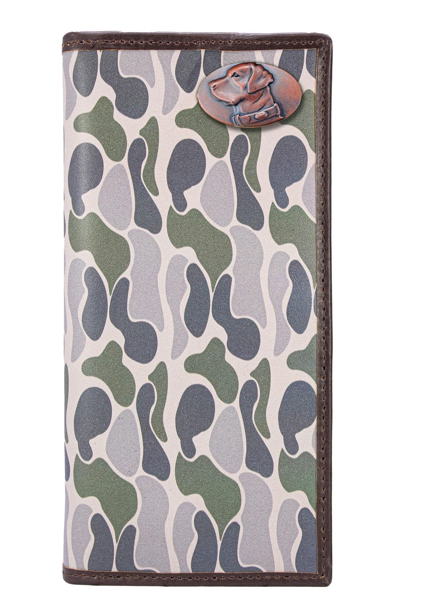 Lab Old School Camo secretary wallet green gray