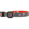 Clemson Tigers Stadium Collection Woven Ribbon Dog Collar