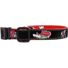 Georgia Bulldogs Stadium Collection Woven Ribbon Dog Collar Black