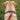 Ole Miss Rebels Stadium Collection Woven Ribbon Dog Collar Red Back
