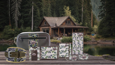 Bass Old School Camo group cabin green gray