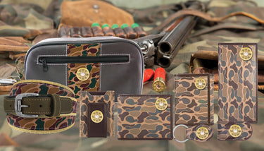 Shotshell Old School Camo group gear brown tan