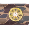 Shothell Old School Camo leather magnetic money clip brown tan