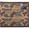 Mallard Old School Camo bifold wallet brown tan