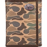 Bass Old School Camo trifold wallet brown tan