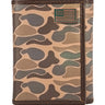 USA Flag Old School Camo trifold wallet brown tan