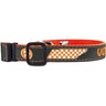 Tennessee Vols Stadium Collection Woven Ribbon Dog Collar Gray