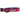 Ole Miss Rebels Stadium Collection Woven Ribbon Dog Collar Red