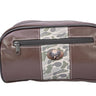 Buck old school camo toiletry dopp bag green gray