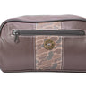 Shot Shell old school camo toiletry dopp bag brown tan
