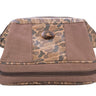 Turkey old school camo canvas toiletry dopp bag brown tan