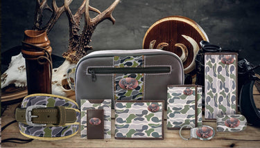 Buck Old School Camo group gear green gray