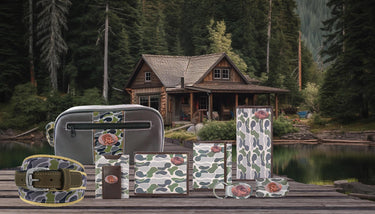 Turkey Old School Camo group cabin green gray
