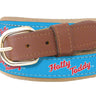 Ole Miss Rebels Hotty Toddy Woven Ribbon Belt
