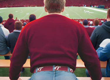 Virginia Tech Hokies Woven Ribbon Belt Stadium Fan