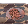 Turkey Old School Camo magnetic money clip brown tan