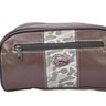 Bass old school camo toiletry dopp bag green gray