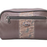 Bass old school camo toiletry dopp bag brown tan
