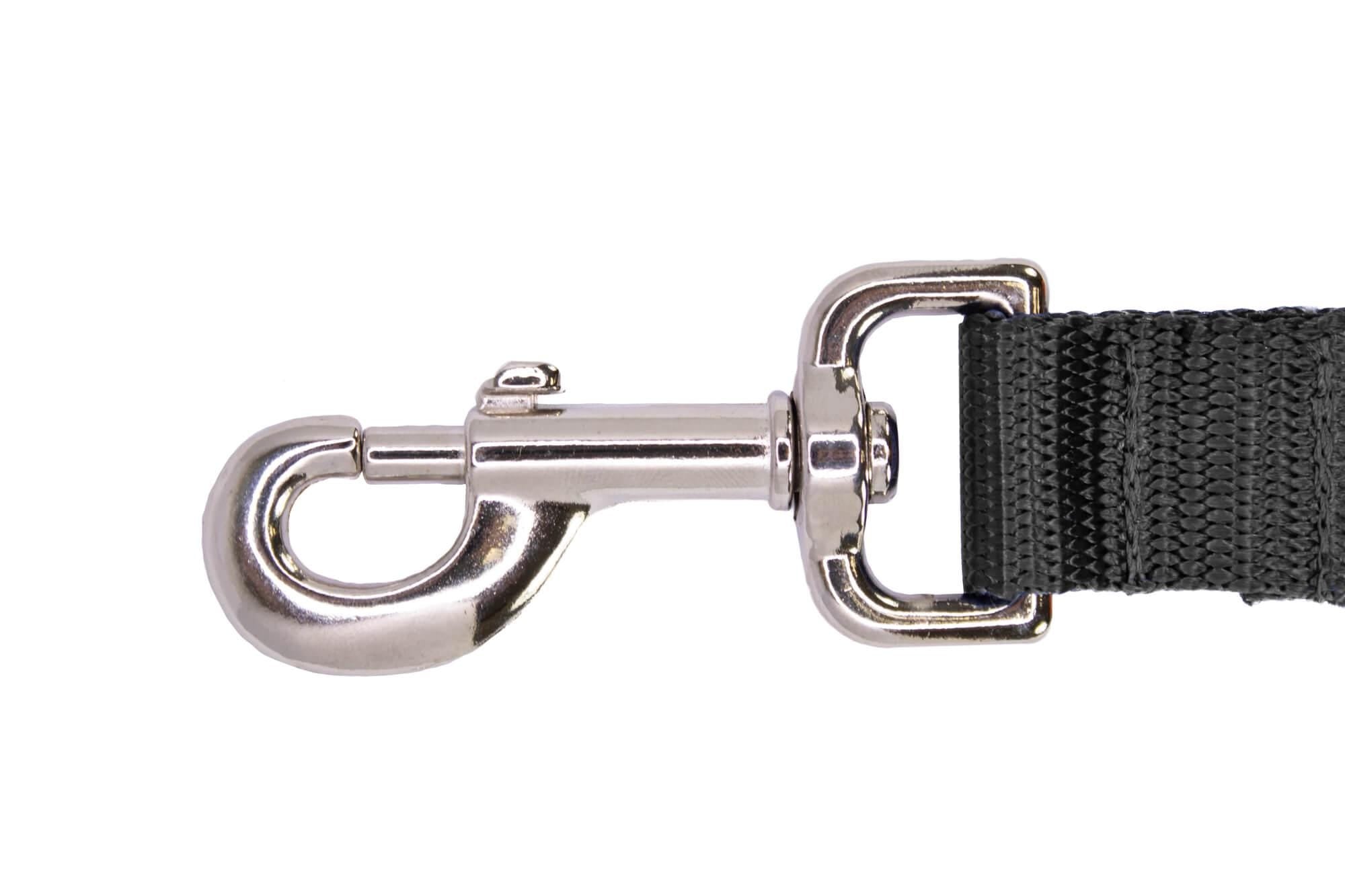 Texas Longhorns Stadium Collection Woven Ribbon Dog Lead Orange clip