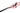 Texas Longhorns Stadium Collection Woven Ribbon Dog Lead Orange handle