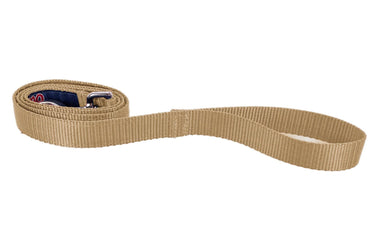 Mississippi State Bulldogs Stadium Collection Woven Ribbon Dog Lead Gray back