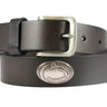Penn State Nittany Lions Brown Leather Metal Concho Belt