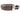 Mississippi State Bulldogs Men's Collegiate Brown Braided Leather Belt. Metal Emblem Conchos.