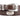 Alabama Crimson Tide Men's Collegiate Leather Belt. Alabama Gift. Bama Belt. Brown Braided Full Grain Finish With Metal Emblem Conchos.