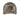 Buck Old School Camo Trucker Hat. Hand Burnished Full Grain Leather Patch. 5-Panel Richardson 112 Snapback Cap. Stitched Deer Leather Patch.